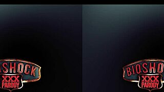 Bioshock cosplay gamer girl goes raw in VR.