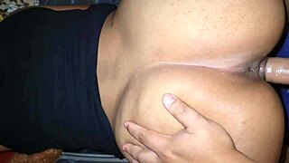 Single Mom Gives Up Ass for Cash Before Son Gets Home.