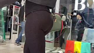 Yoga Pants Season Brings Hidden Big Ass Candid Shots