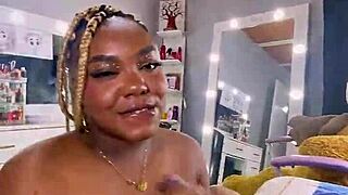 Fodi a enteada da minha melhor amiga com força com meu pau grande preto