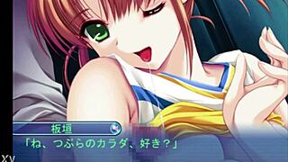 Beautiful blonde cheerleader student in a cute fetish short movie