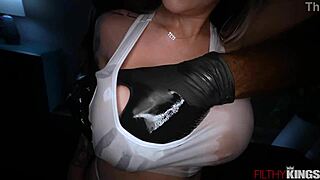 Busty Cubbi Feels Pleasure From Oiled Massage And Riding Monster Cock In Doggystyle