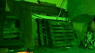 Husband comes home tired. The neighbor steps in to do the work.