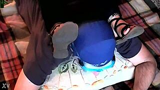 Curious about Roberta's intense foot odor teasing? - Italfetish