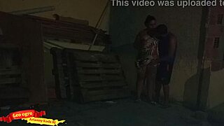 Husband comes home tired. The neighbor steps in to do the work.