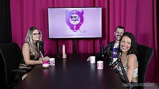 bruna carlos humiliates teens in swingers casting