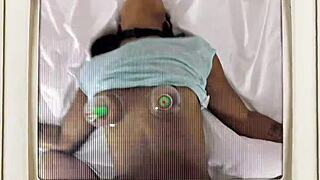 Channy Crossfire's pussy fucked by lesbians with toys! 😈