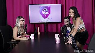 bruna carlos humiliates teens in swingers casting