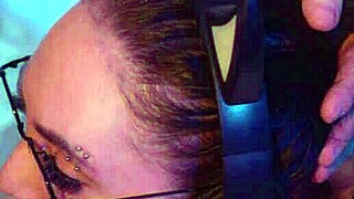 Perverted man pisses on wife and fucks her ass