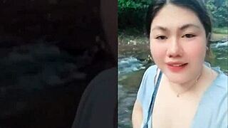 andrea and migz get wild in outdoor chubby fun