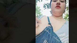 andrea and migz get wild in outdoor chubby fun