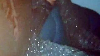 Showing the cuckold how to eat his slutty wife properly