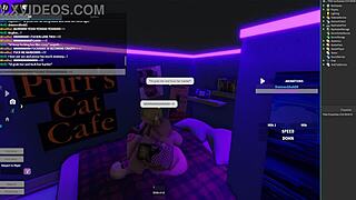 Futa dominantly fucks huge lesbian ass in studio