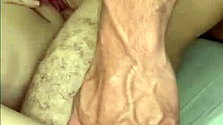 curvy woman with big tits in bathroom