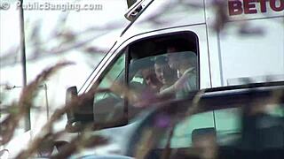 Wanna join risky teen public street sex orgy with cute blonde?