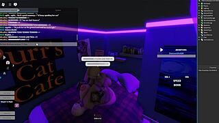 Futa dominantly fucks huge lesbian ass in studio