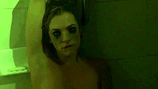 dahlia sky masturbates in the shower naughtily