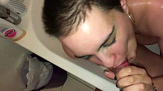 luna gets surprised with piss on her by furiousmud