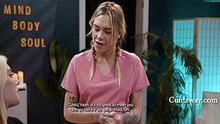 i moaned louder than spa music during lesbian seduction