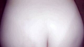 At home anal sex with hot blonde?