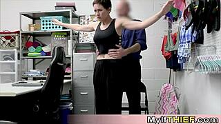 Short Haired Milf Shoplifter Caught and Pussy Wrecked on CCTV