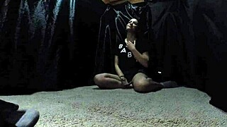 i choke skinny slut in van pov