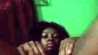 Horny Teen Destroys Her Juicy Pussy in the Dark