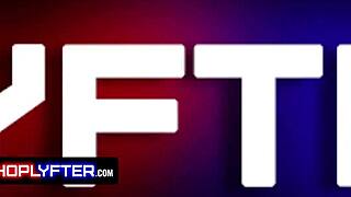 Luna Legend bends over in the office for Jovan Jordan's teasing missionary.