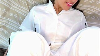 i fucked that latina teen in her uniform and almost knocked her up