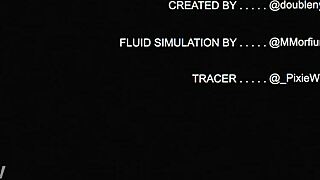 yo, widowmaker and tracer clash with massive cocks