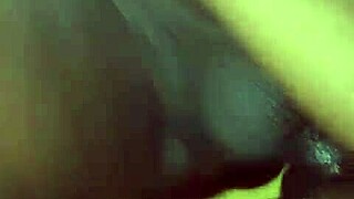 Pretty Girl's Swollen Pussy Makes Him Cum in Doggy Creampie