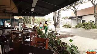 Does Angelina Castro dominate Cristi Ann with her strap-on in sensual lesbian assfucking?