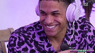 Little Puck and stepson Mike host a wild podcast. Today, Madison Blaze and Jimmy join for naughty fun!