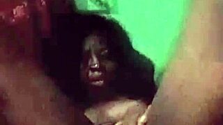 Horny Teen Destroys Her Juicy Pussy in the Dark