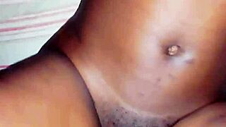 Hot girlfriend's big pussy gets destroyed by big cock in missionary, squirting in ghetto.