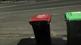 Kiwi Trashy Milf Public Disgrace Pissed On In Busy Street While Taking Out The Rubbish