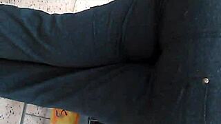 damn, check that big booty pawg at cub foods