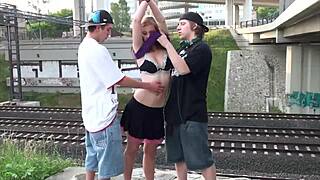 Alexis Crystal's Intense Orgy with Facial Cum and Teens