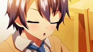 Tomboy Girlfriend Gets Anal Creampie In Hentai Ntr
