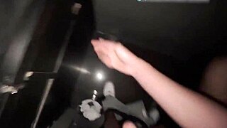 paying for a blowjob from a stranger at the glory hole while my cuck watches 😏 karenkiss