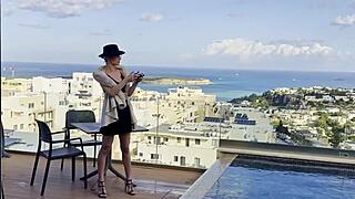 Drone Diaries - Daisy, are you showing off that stunning ass outdoors?