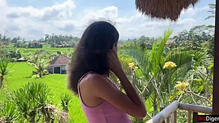 cute girl, eat that burger with cum on face