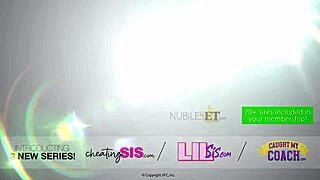 horny megan holly bounces on stepdads dick by poolside until he creampies her pussy - s4 e1