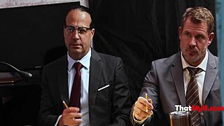 That milf is so wet during interrogation