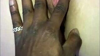 Fat ass getting slammed doggy style with tight black pussy! 🍑