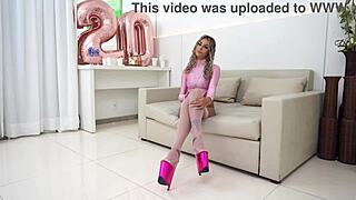 Morganita Brux's Anniversary With Monster Cocks