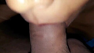 susy the latina gives a hot blowjob and swallows cum