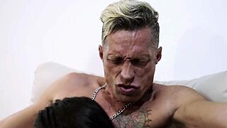 sharing my redhead girlfriend's pussy with friend 😏