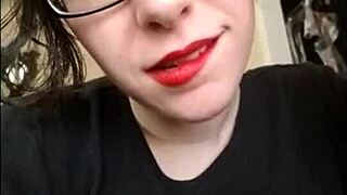 Anal slut dominates in nonnude sexting session!