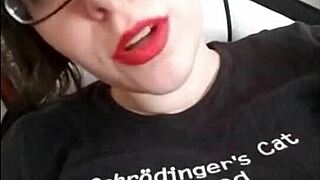 Anal slut dominates in nonnude sexting session!